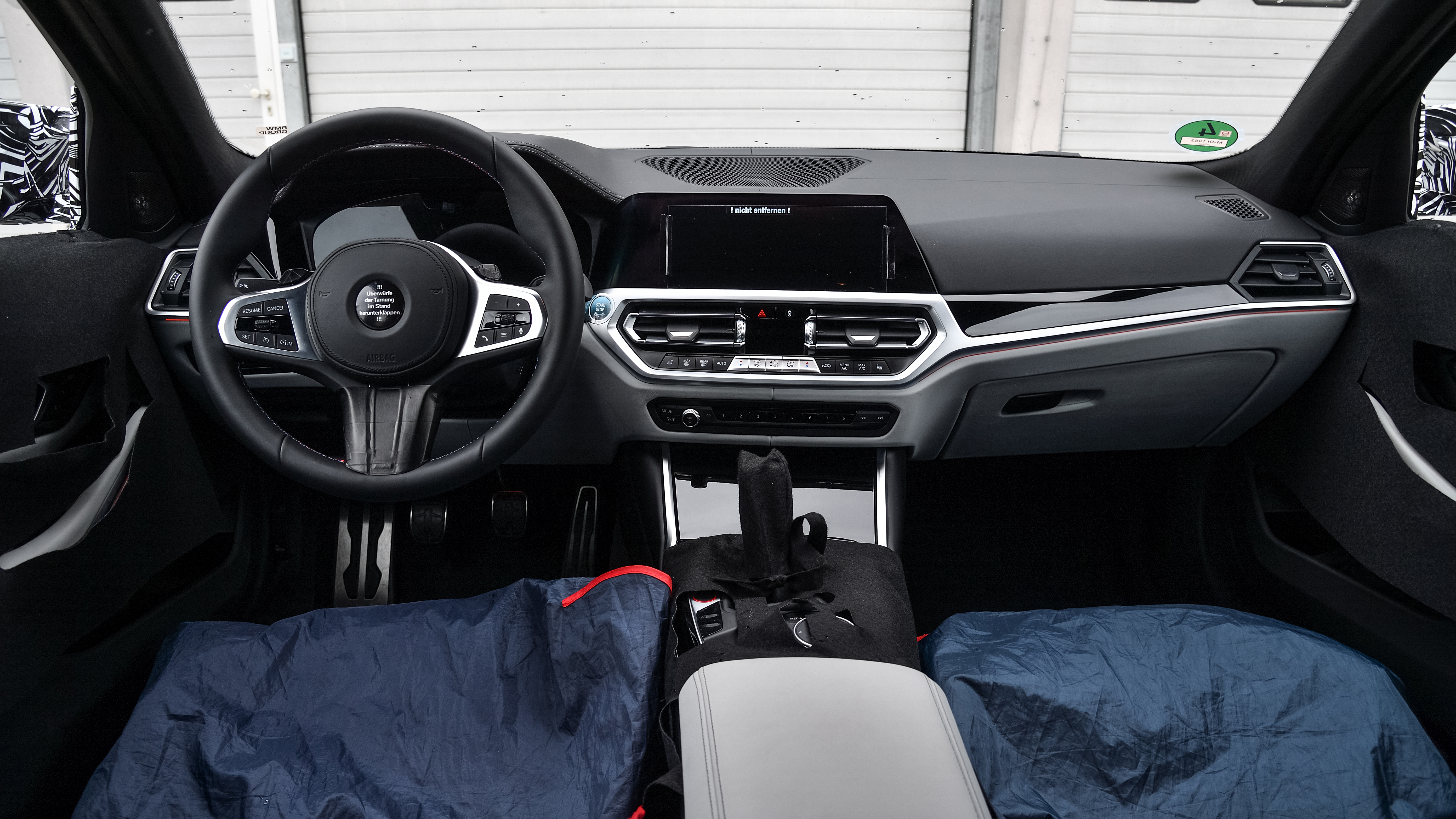 2020 BMW M3 saloon prototype - dashboard 