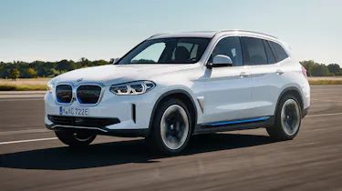 BMW iX3 driving