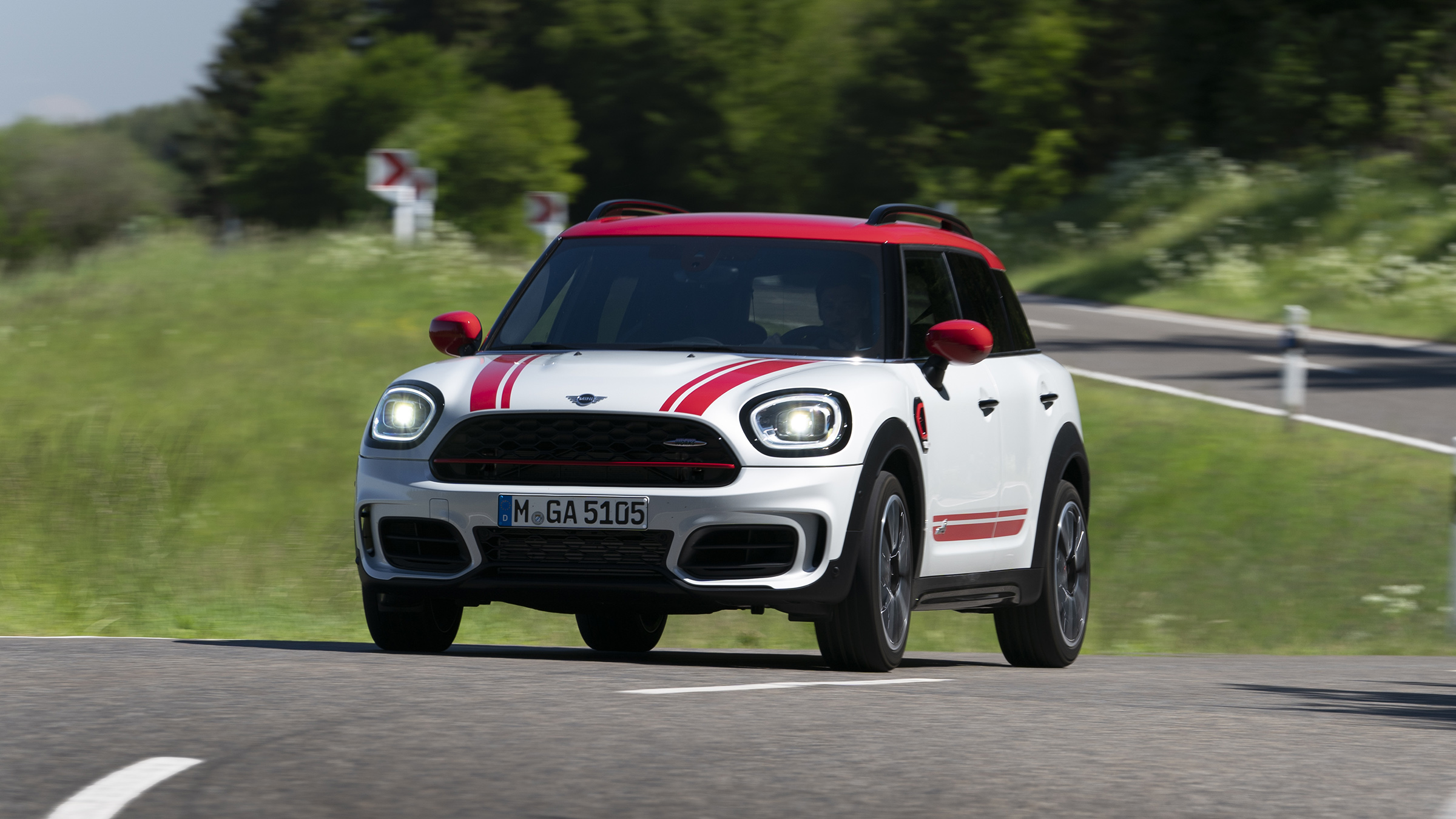 2020 MINI Countryman John Cooper Works cornering