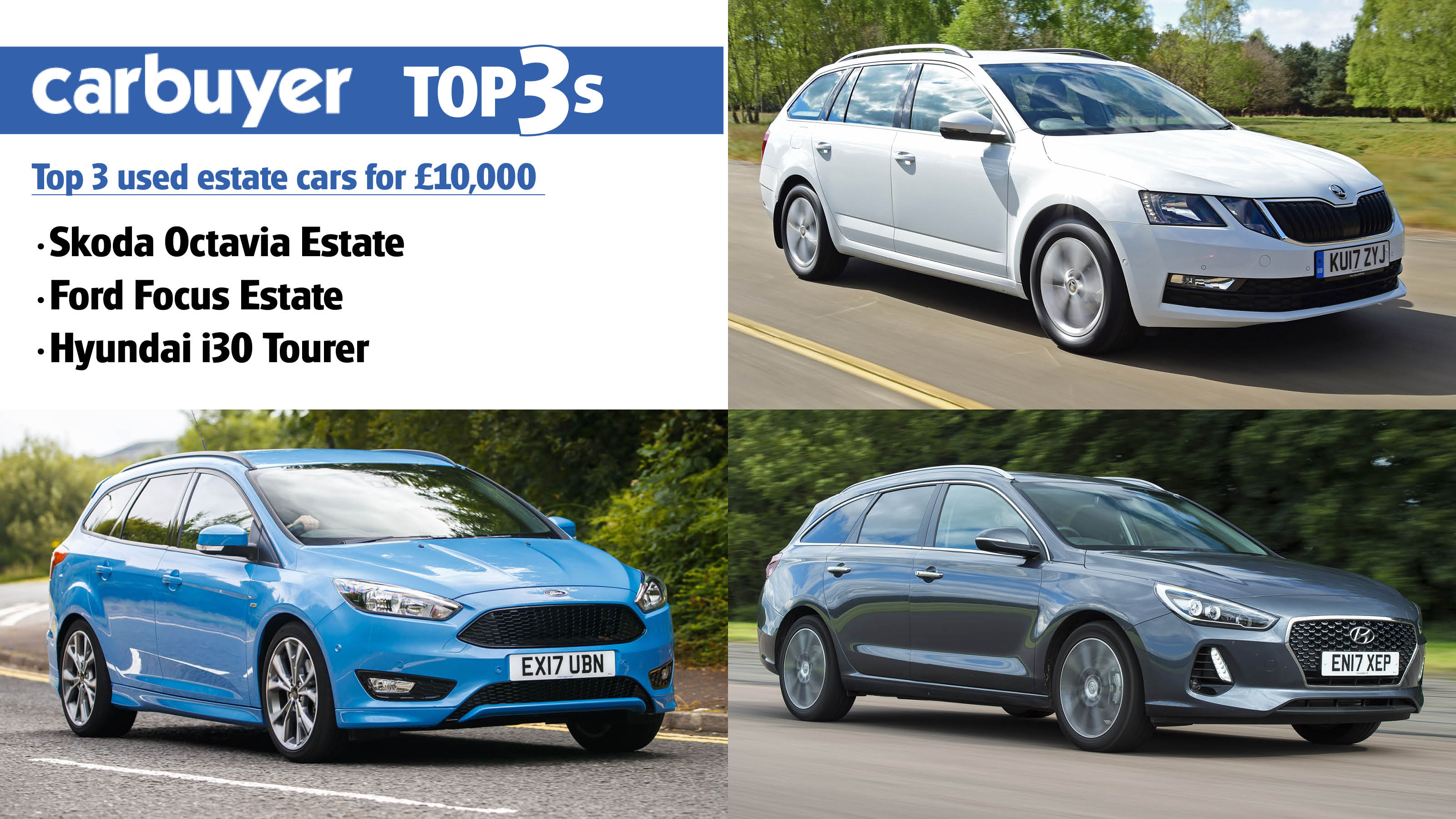 Best estate cars under £10k - header image