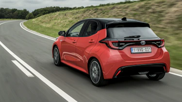 2020 Toyota Yaris - rear 3/4 dynamic