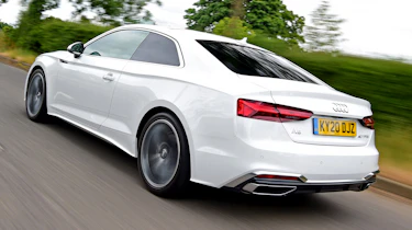 Audi A5 Coupe rear 3/4 tracking