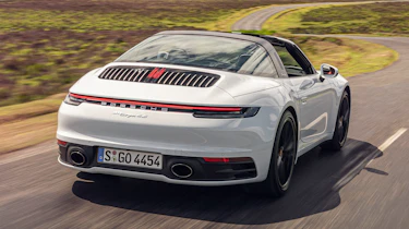 Porsche 911 Targa rear tracking