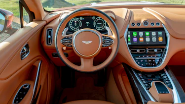 Aston Martin DBX SUV interior