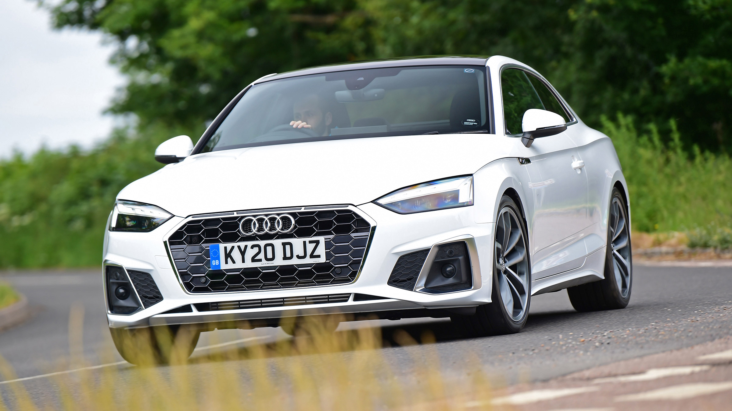 Audi A5 Coupe front cornering