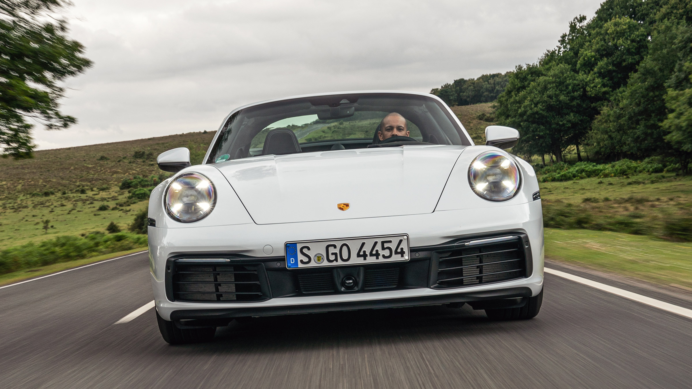 Porsche 911 Targa front tracking