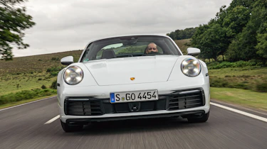 Porsche 911 Targa front tracking
