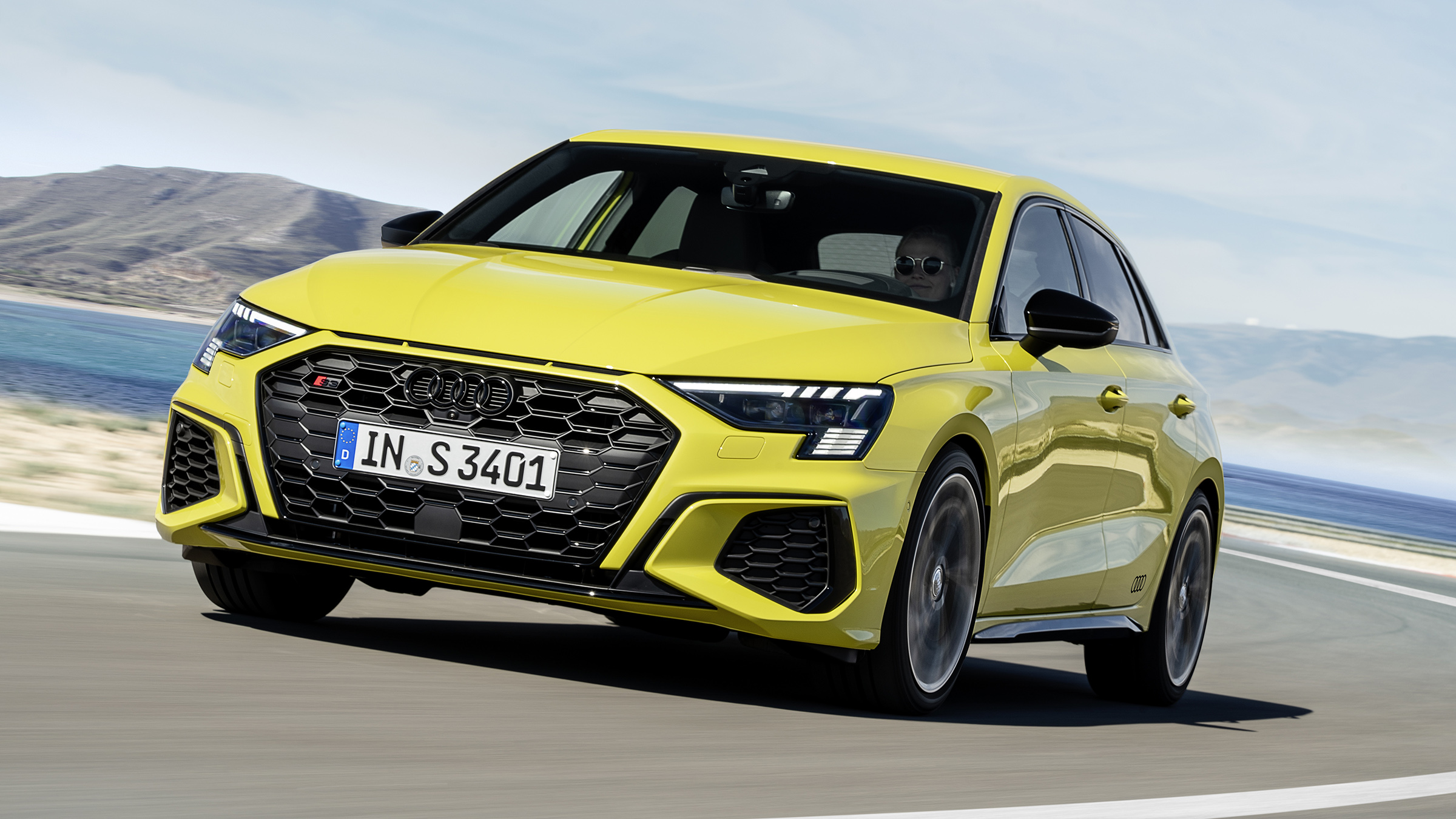 2020 Audi S3 Sportback driving