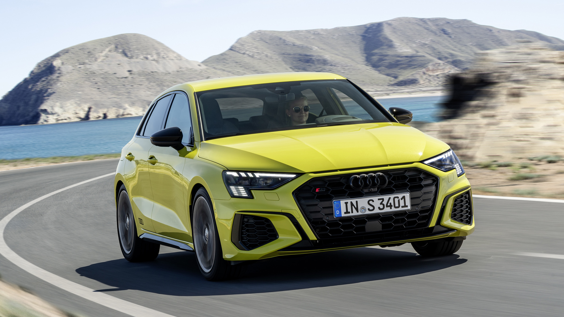 2020 Audi S3 Sportback cornering