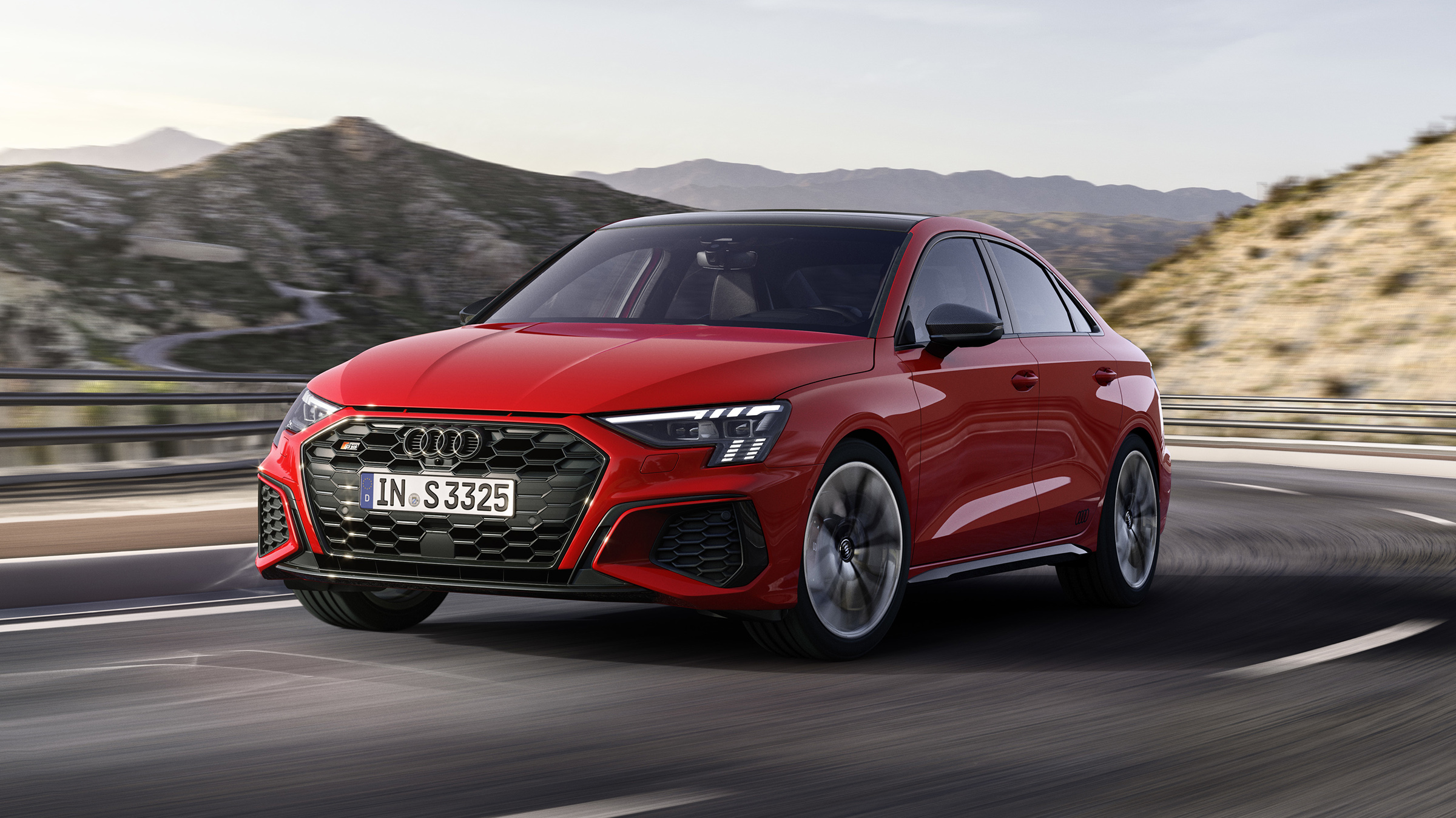 2020 Audi S3 Saloon driving
