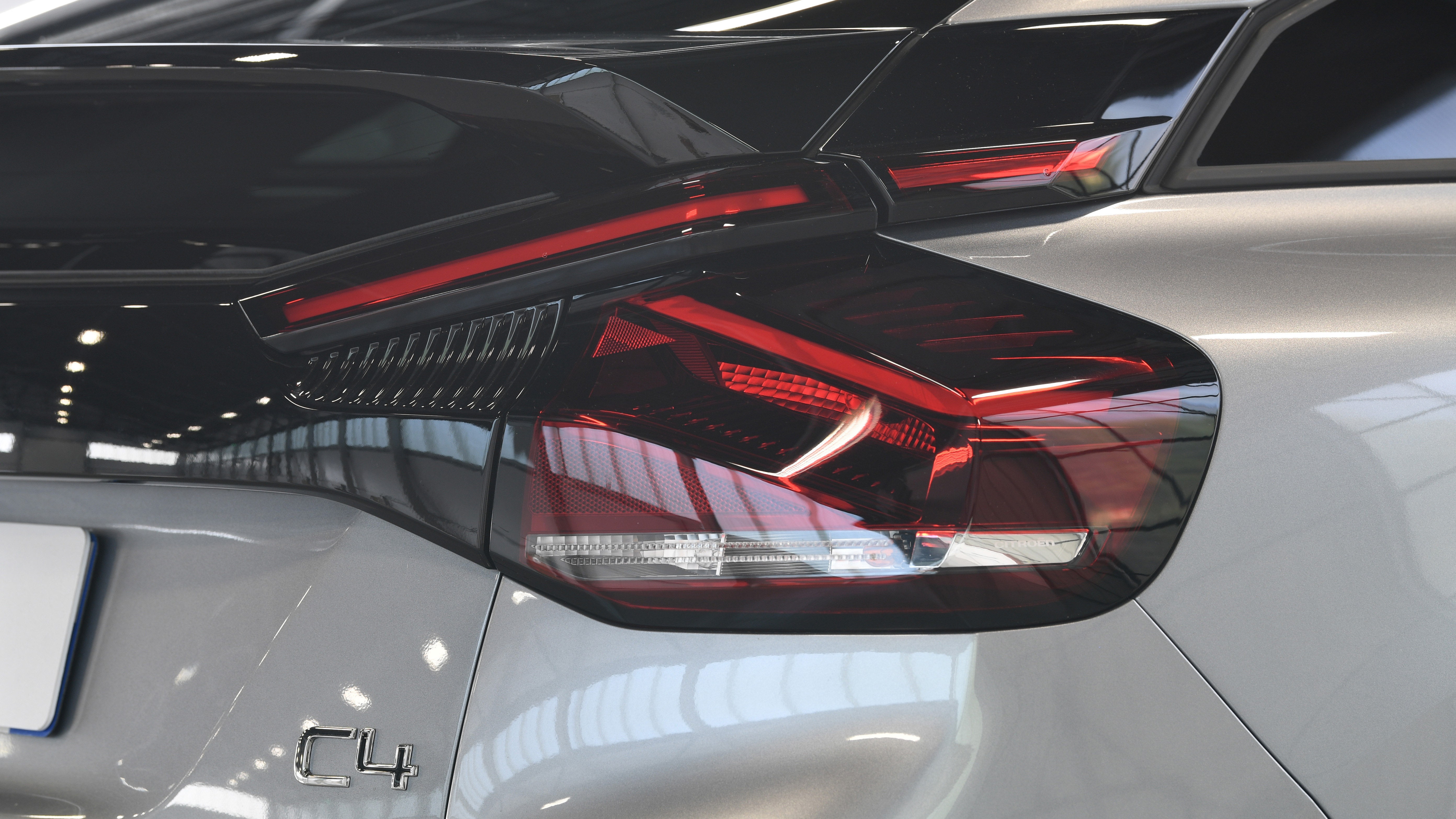2021 Citroen C4 - rear lights close-up 