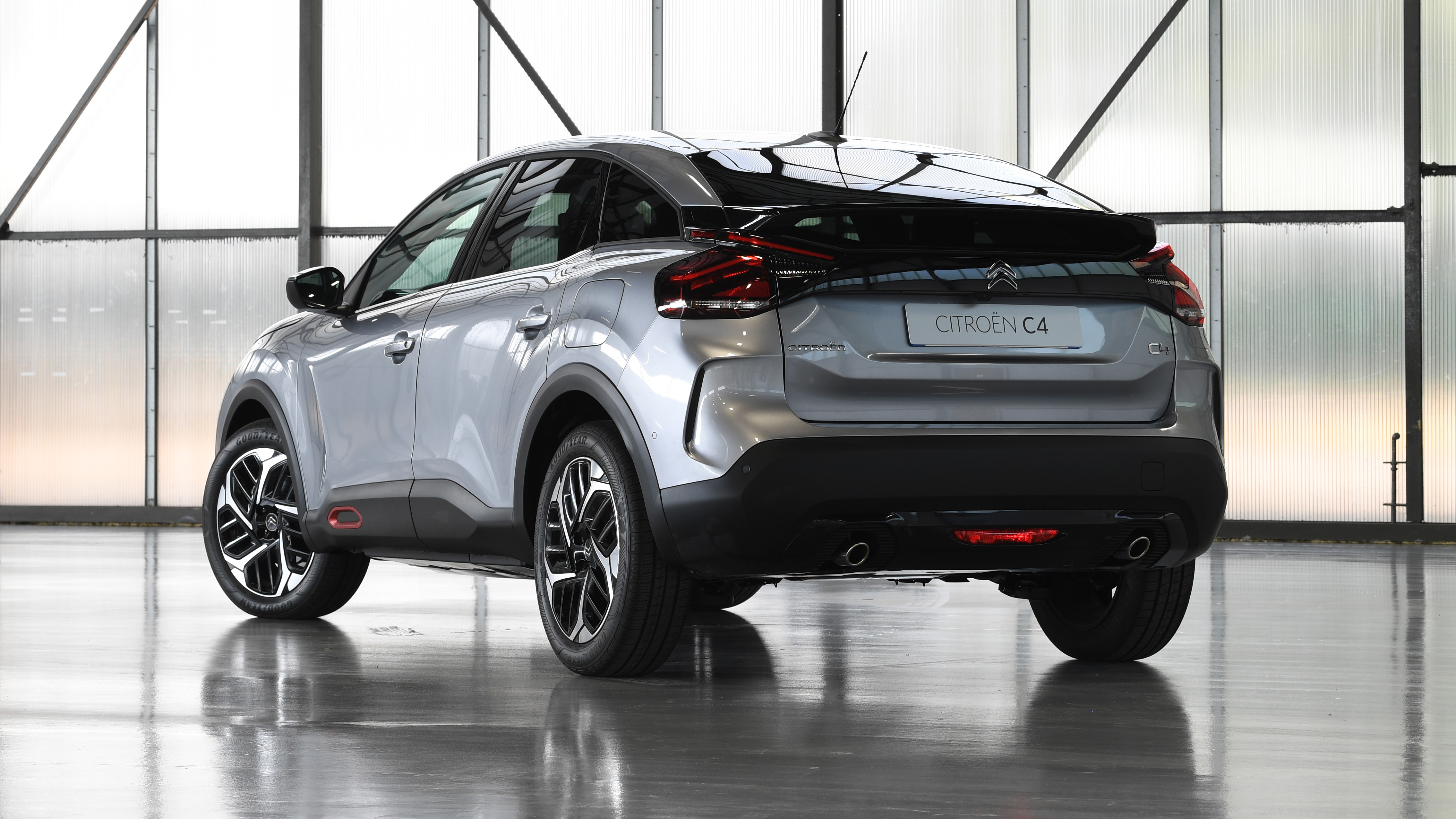 2021 Citroen C4 - rear 3/4 view static