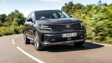2020 Kia Sorento SUV - front 3/4 dynamic view