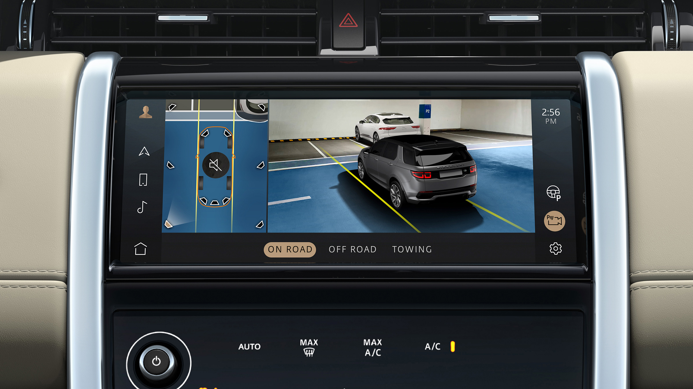 2020 Land Rover Discovery Sport screen - 360-degree camera