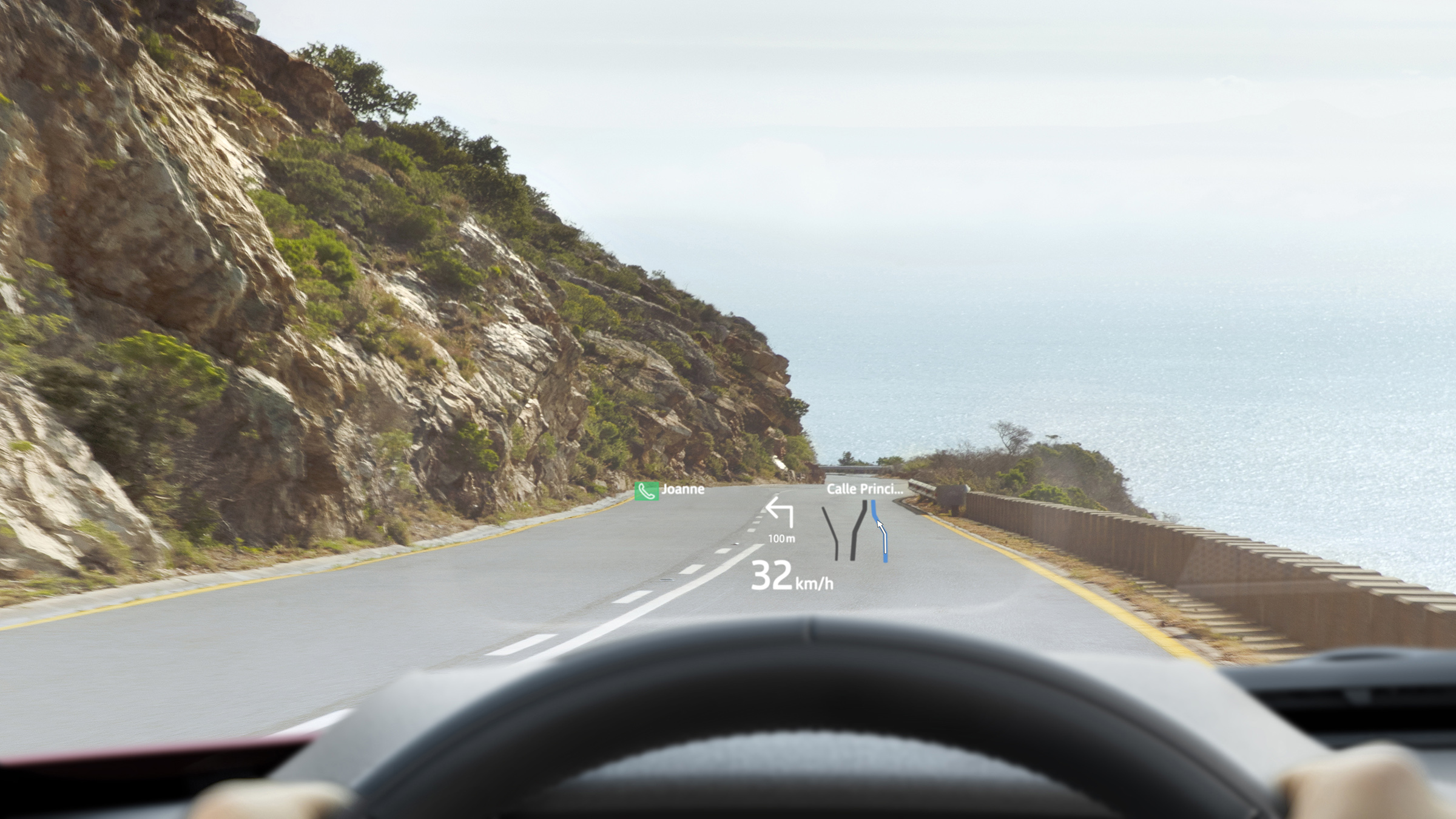 2020 Land Rover Discovery Sport head-up display