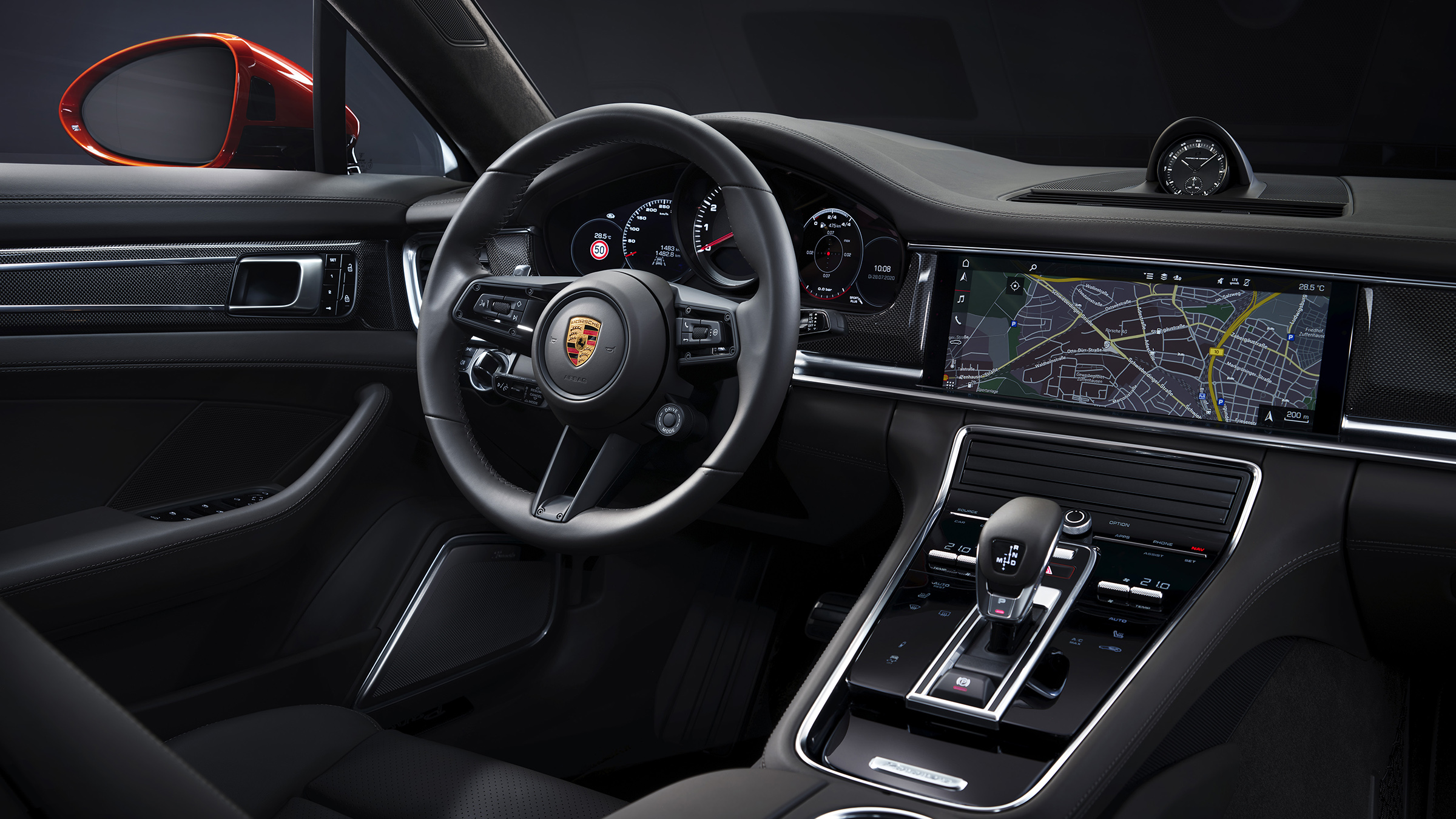 2020 Porsche Panamera Turbo S interior