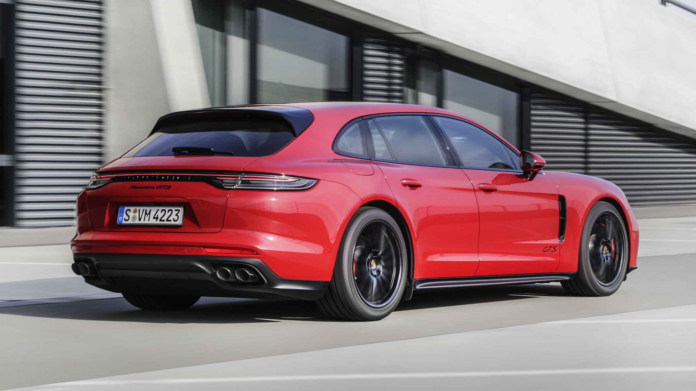 2020 Porsche Panamera Sport Turismo GTS - rear view