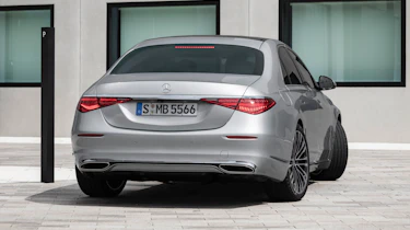 2020 Mercedes S-Class - rear static/rear-wheel steering