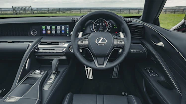 Lexus LC Convertible interior