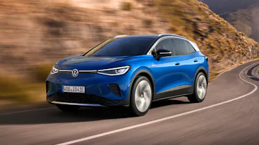 2021 Volkswagen ID.4 driving - front view
