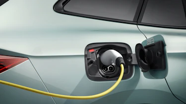 2021 Skoda Enyaq iV - charging port