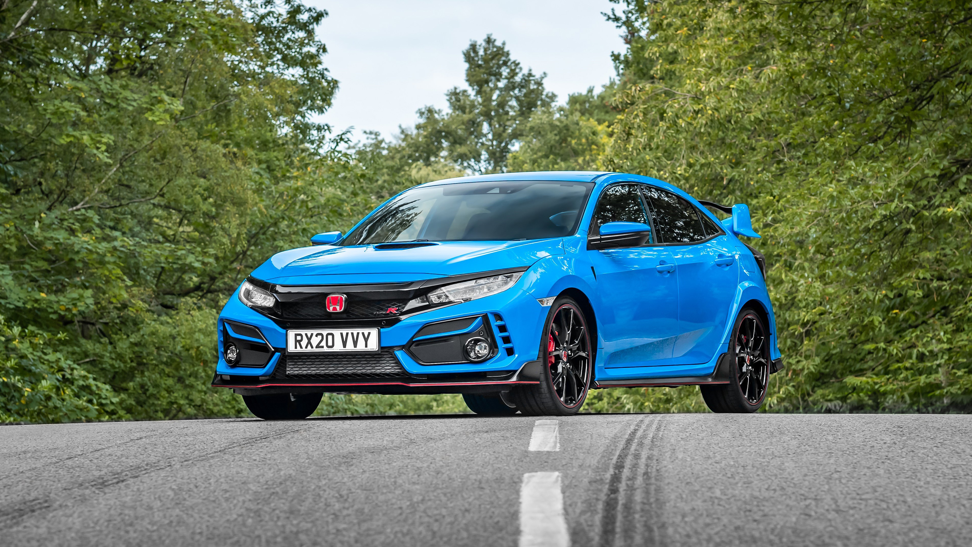 Honda Civic Type R front 3/4 static