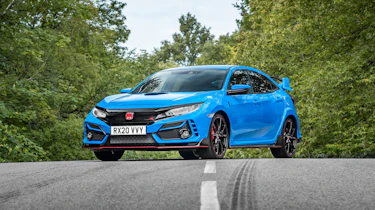 Honda Civic Type R front 3/4 static