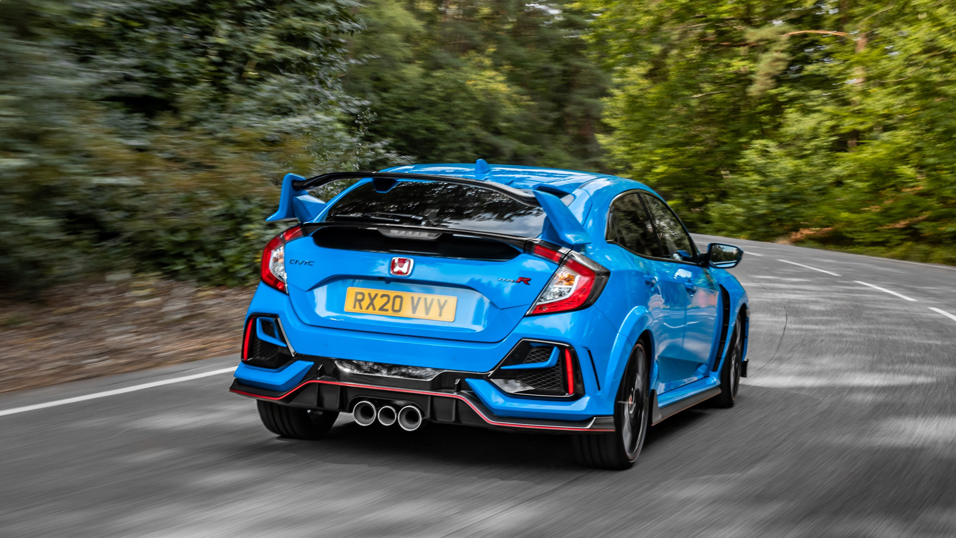Honda Civic Type R rear tracking