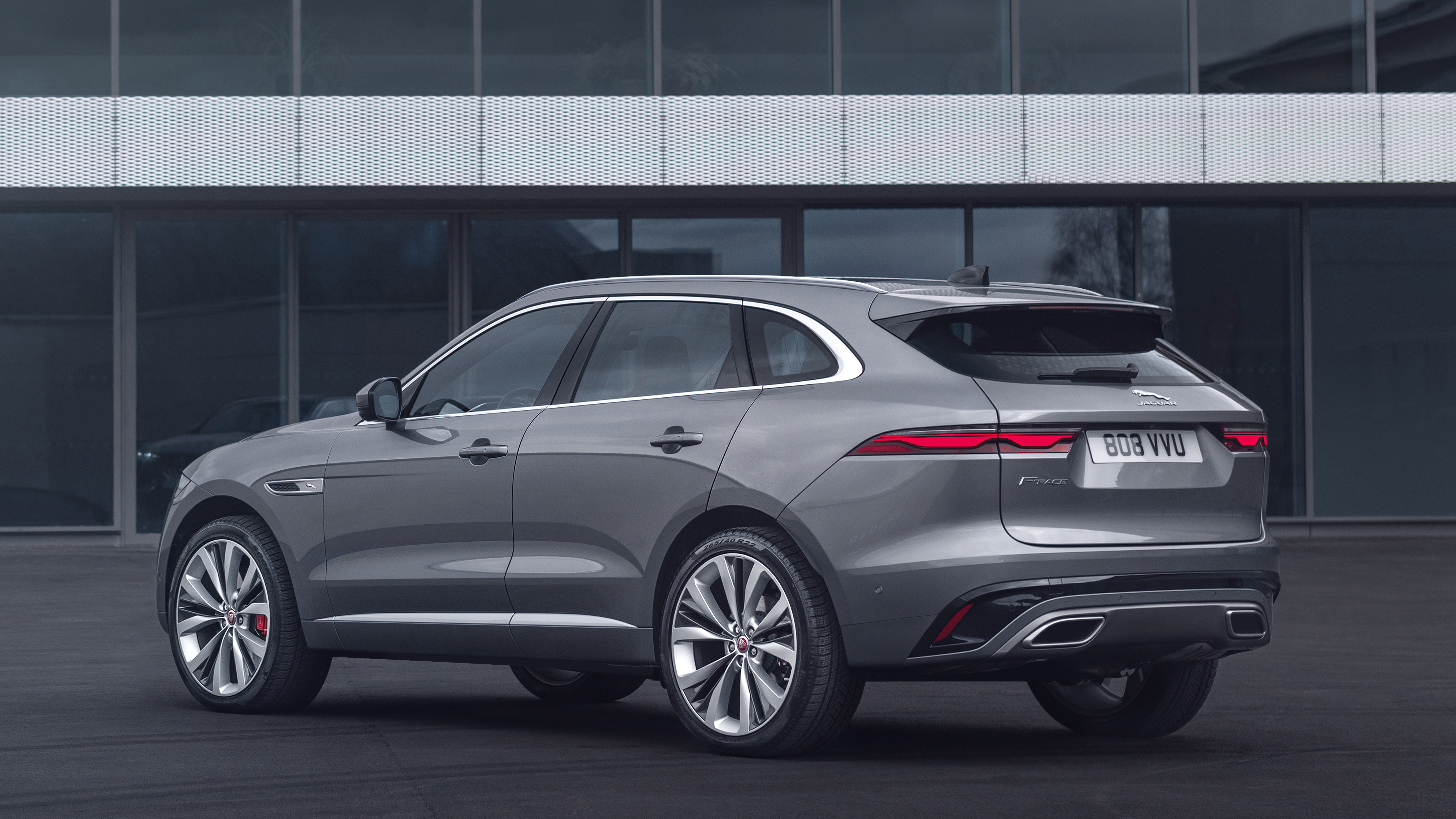 2020 Jaguar F-Pace - rear 3/4 static view