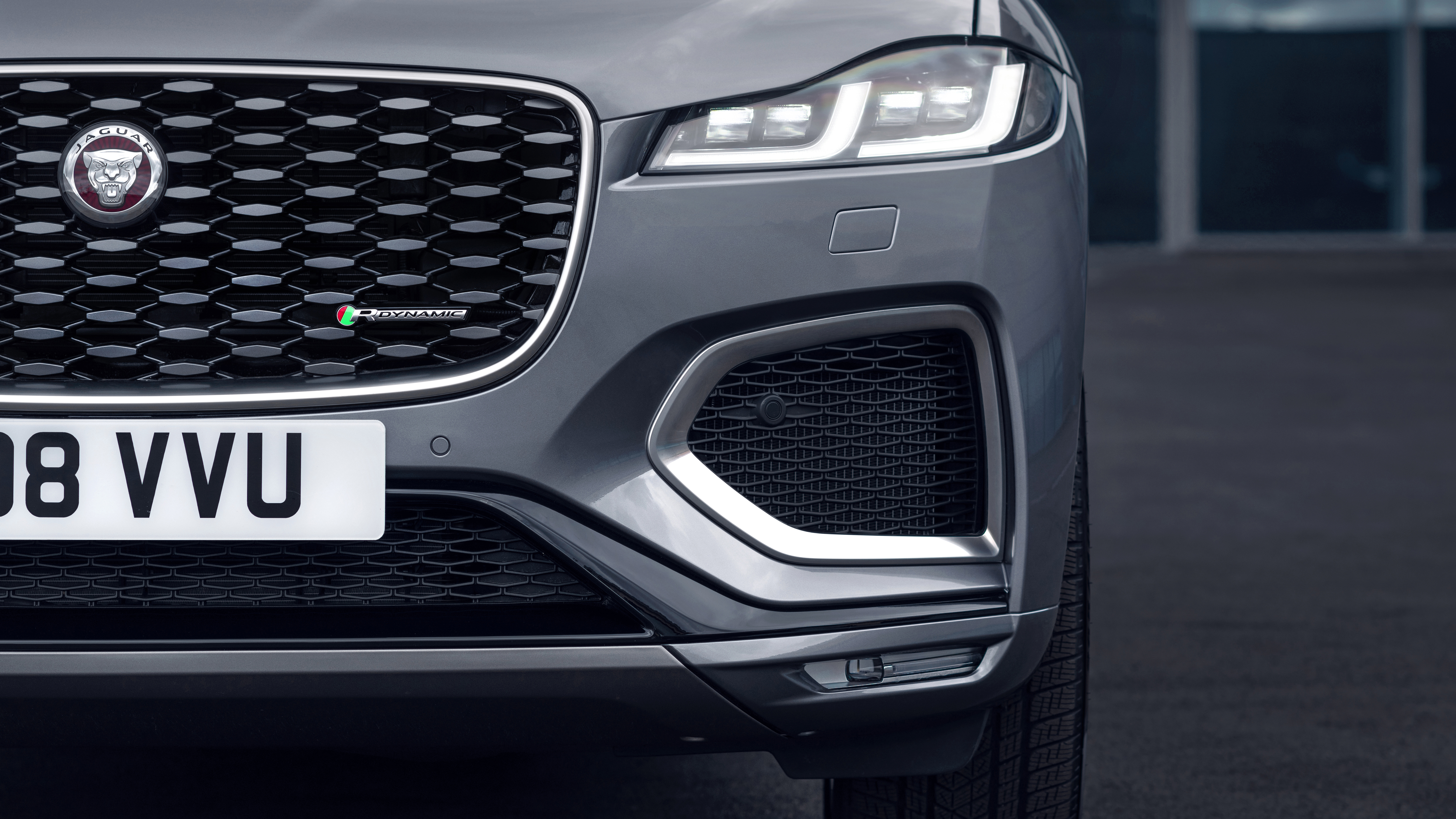 2020 Jaguar F-Pace - front close up 