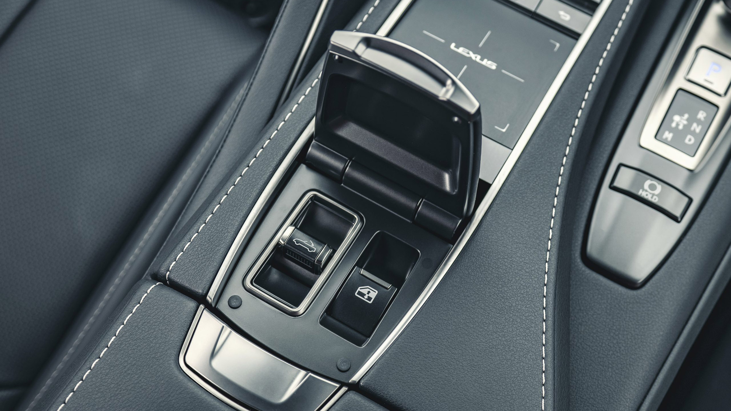 Lexus LC Convertible roof controls