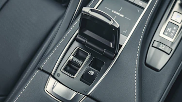Lexus LC Convertible roof controls