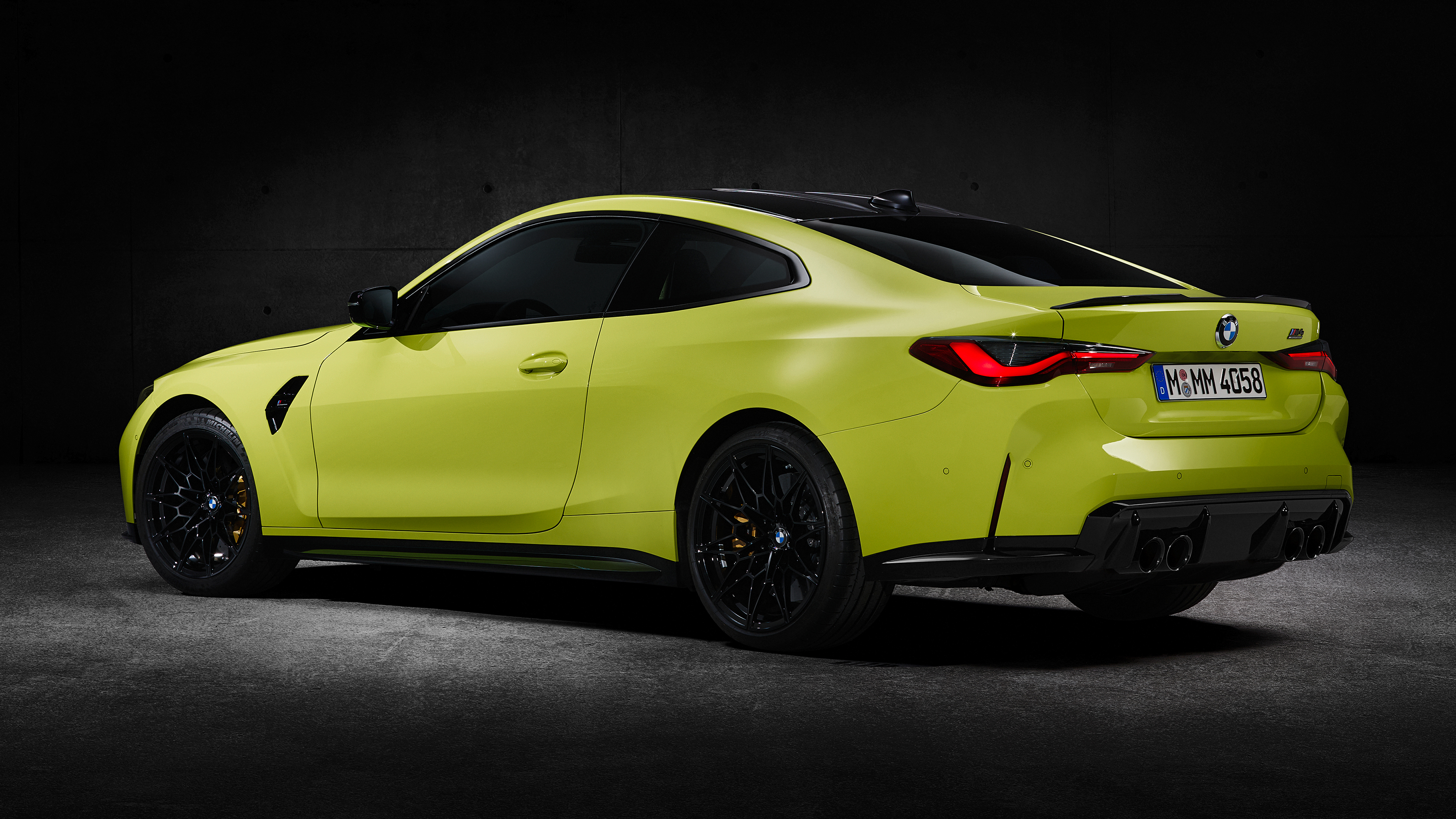 2021 BMW M4 Competition Coupe - rear 3/4 static