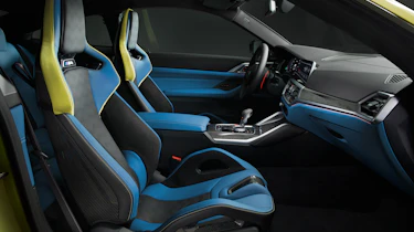 2021 BMW M4 Competition Coupe - interior side on view