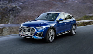 2021 Audi Q5 Sportback - front 3/4 dynamic