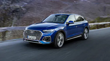 2021 Audi Q5 Sportback - front 3/4 dynamic