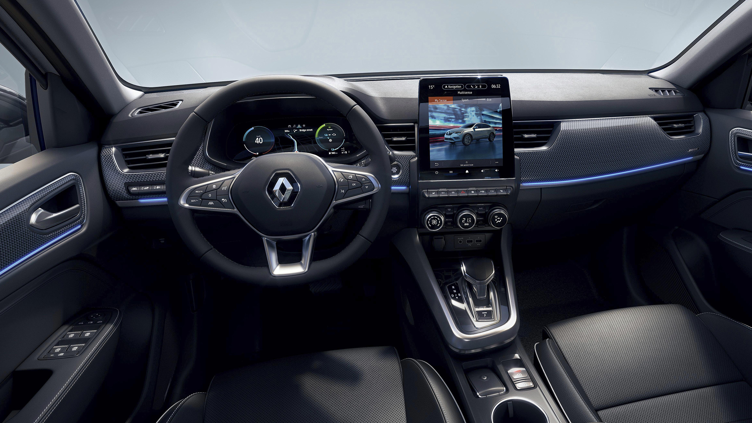 2021 Renault Arkana SUV interior