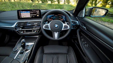 BMW 5 Series saloon interior
