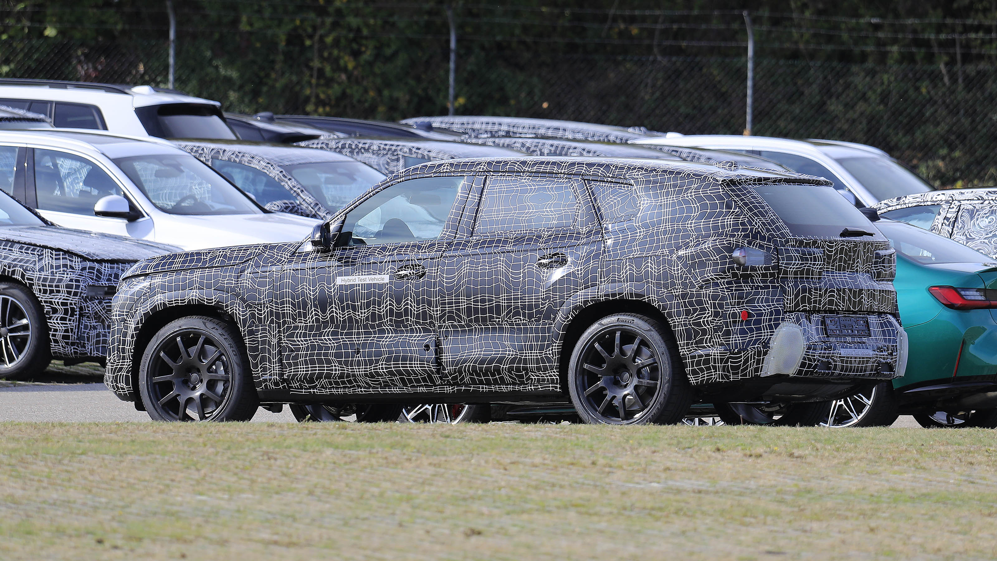 2022 BMW X8 prototype
