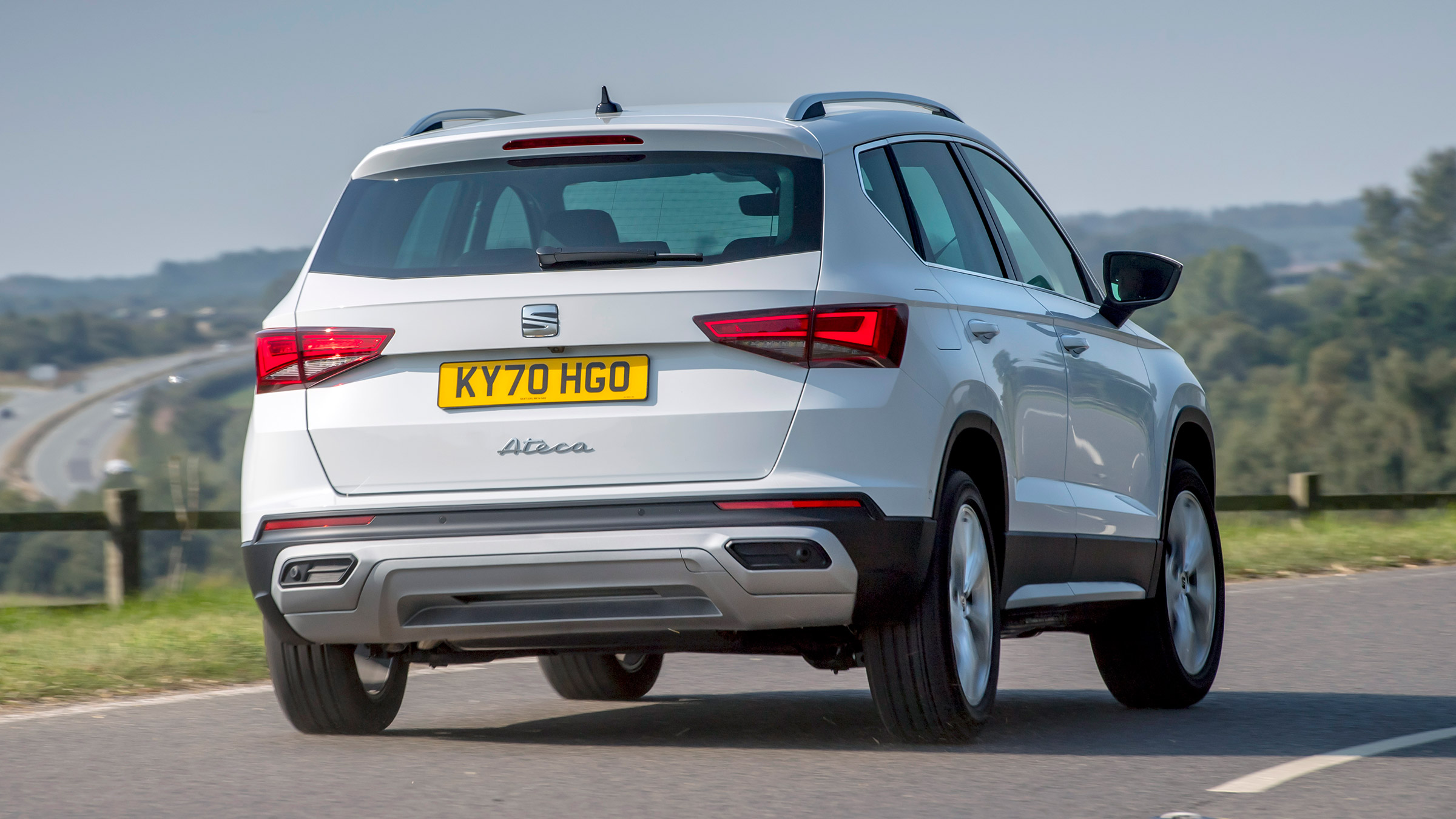 SEAT Ateca SUV rear cornering