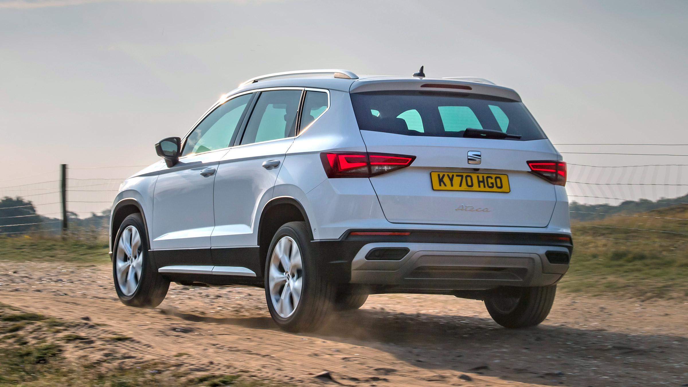 SEAT Ateca SUV rear 3/4 off-road