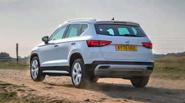 SEAT Ateca SUV rear 3/4 off-road