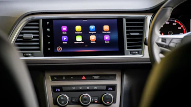 SEAT Ateca SUV infotainment display