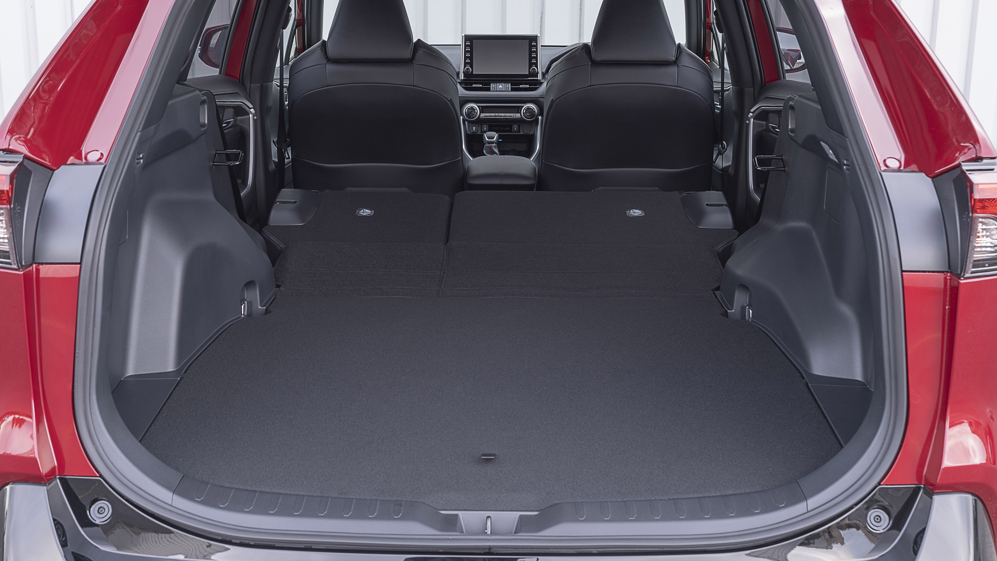Suzuki Across SUV boot seats folded down