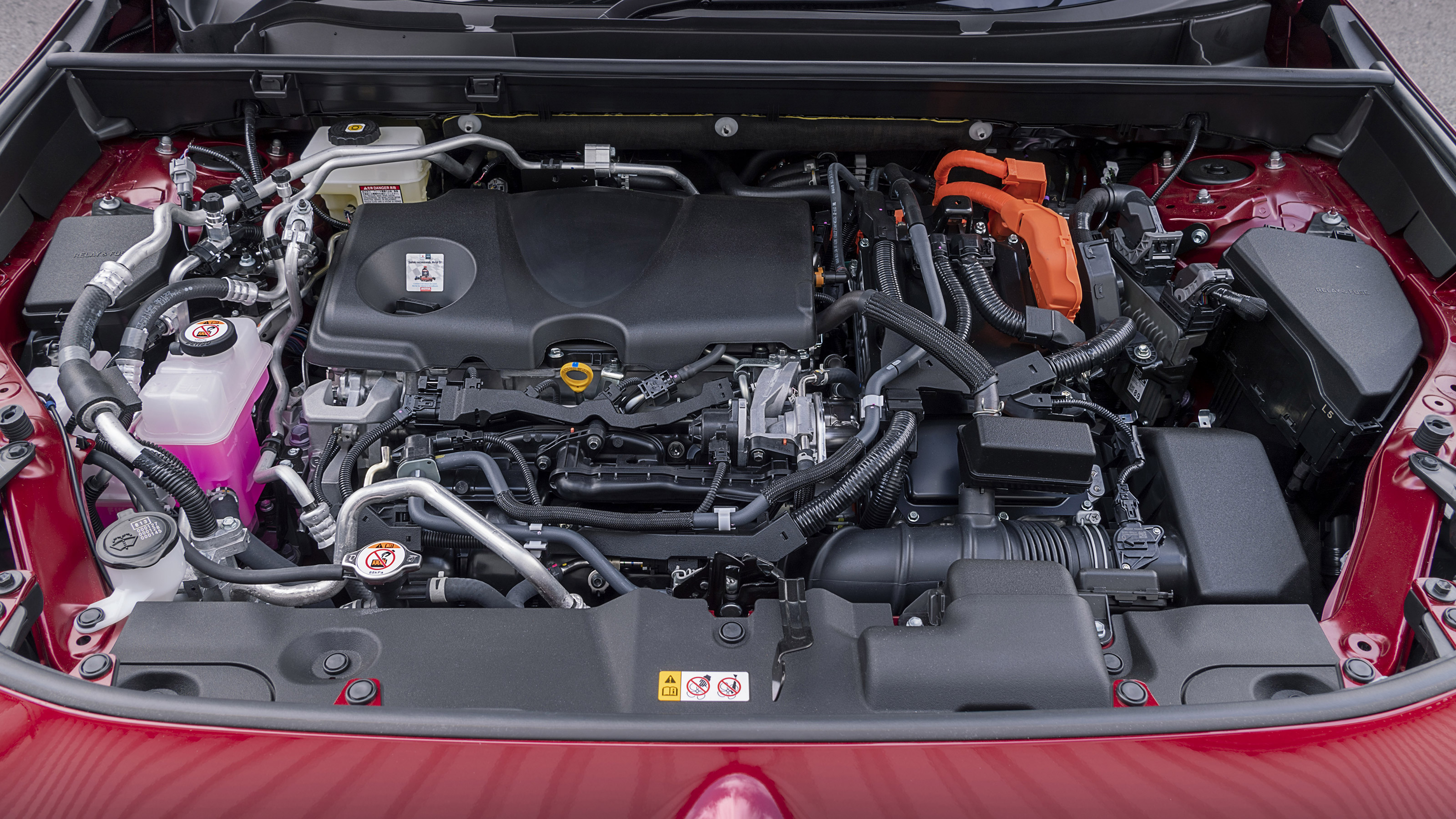 Suzuki Across SUV engine bay