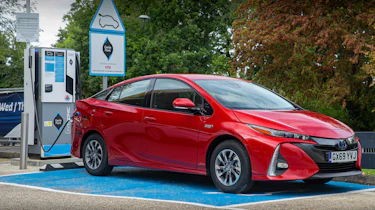 Toyota Prius Plug-in Hybrid hatchback charging