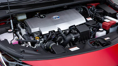 Toyota Prius Plug-in Hybrid hatchback engine bay