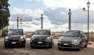 2021 Fiat 500 Sport range