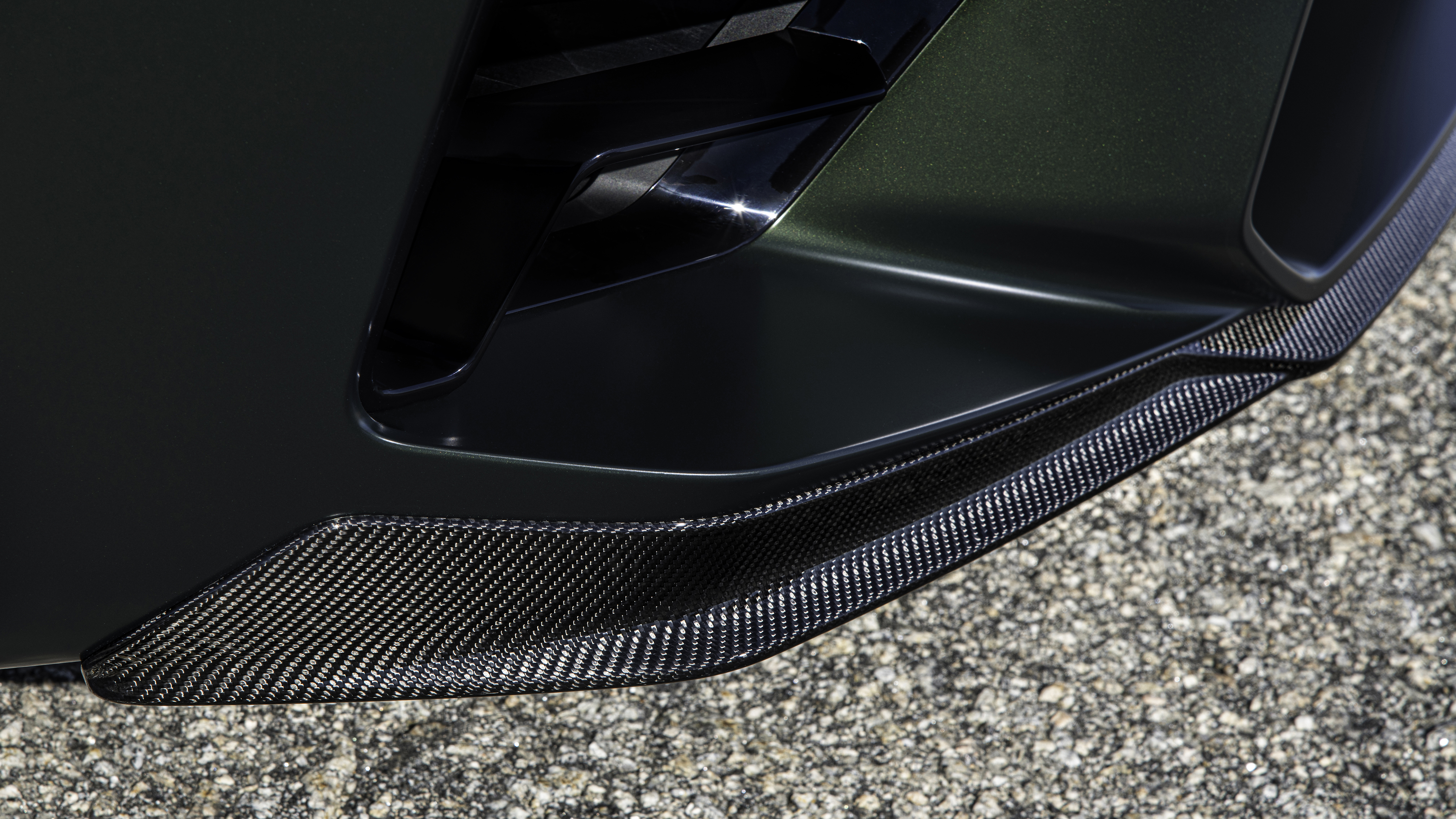 2021 BMW M5 CS - front splitter 