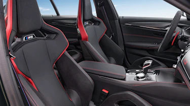 2021 BMW M5 CS - front seats